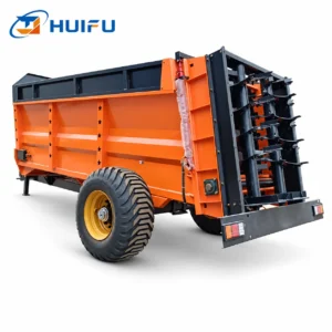 HUIFU 10m³ Twin Vertical Auger Manure Spreader view 2