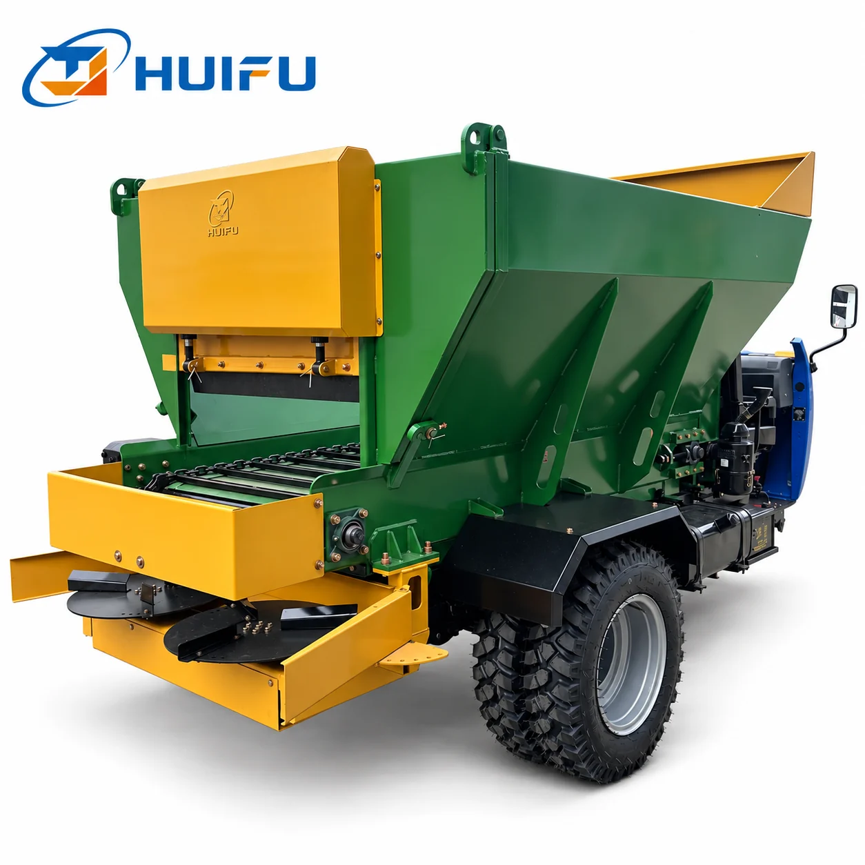 HUIFU 3m³ Xiangyunhu Chassis Manure Spreader view 2