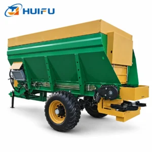 HUIFU 10m³ Hydraulic Trailed Dual-Disc Manure Spreader view 3