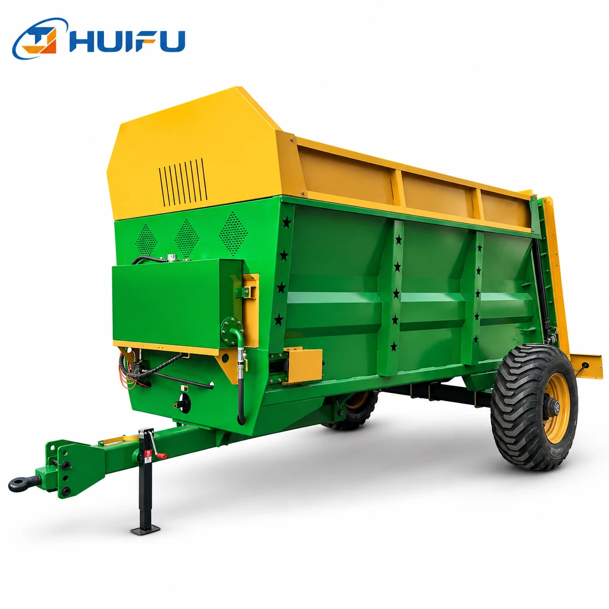 HUIFU 8m³ Twin Vertical Auger Manure Spreader(2FGH-8) view 3