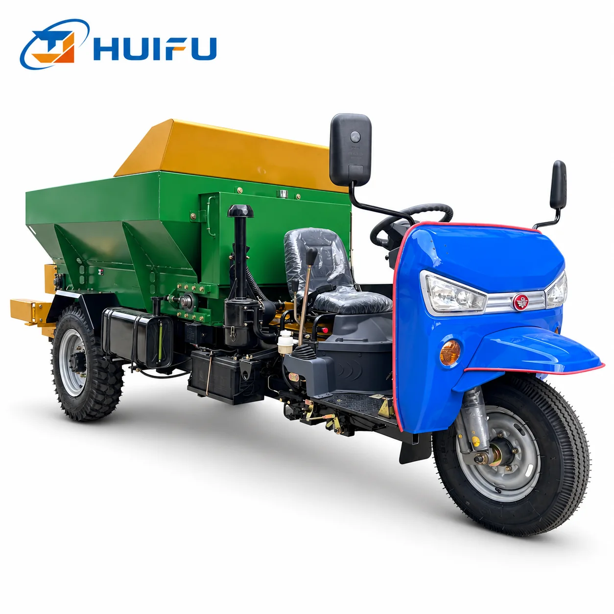 HUIFU 1.5m³ Jinruihu Chassis Manure Spreader view 5