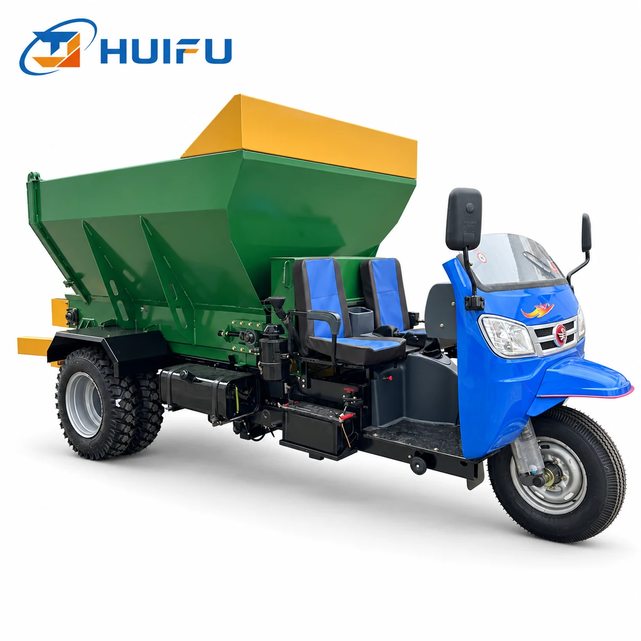 HUIFU 3m³ Xiangyunhu Chassis Manure Spreader view 5