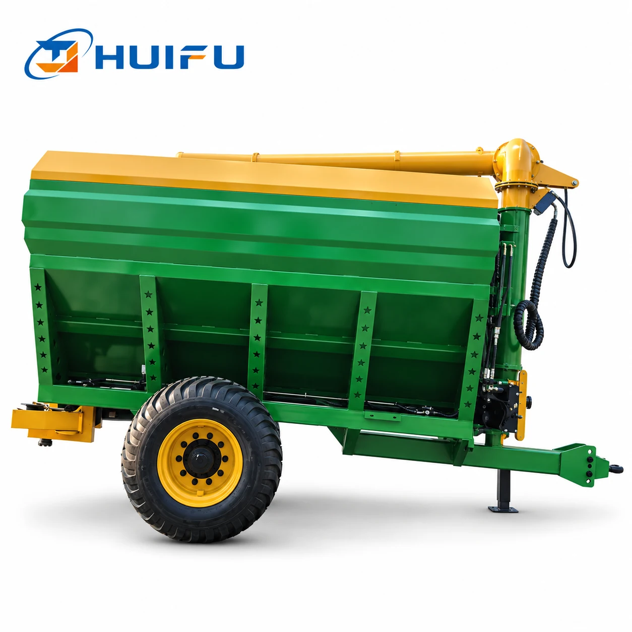 HUIFU 8m³ Tractor-Towed Grain & Fertilizer Transfer Spreader view 5