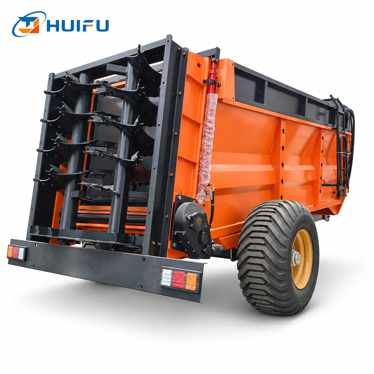 HUIFU 10m³ Twin Vertical Auger Manure Spreader view 6