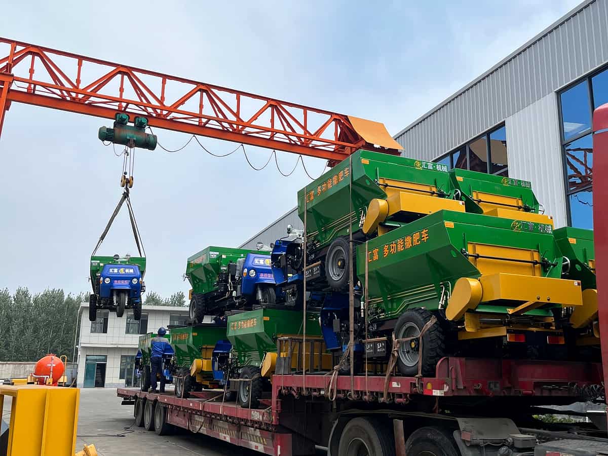 Machinery dispatch at the HUIFU factory
