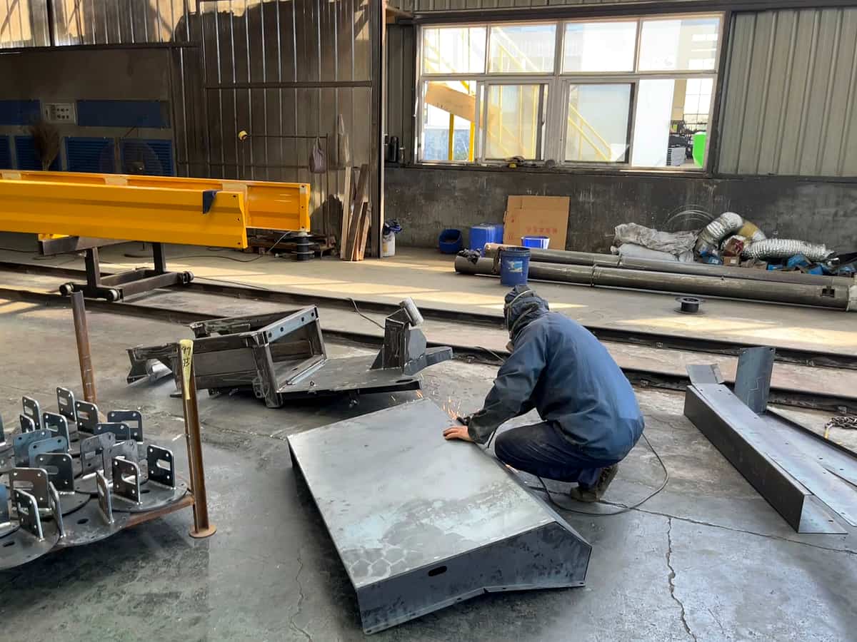 Surface preparation and grinding before coating